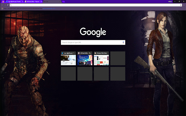 Girl Vs Zombies } Resident Evil Revelations 2  from Chrome web store to be run with OffiDocs Chromium online